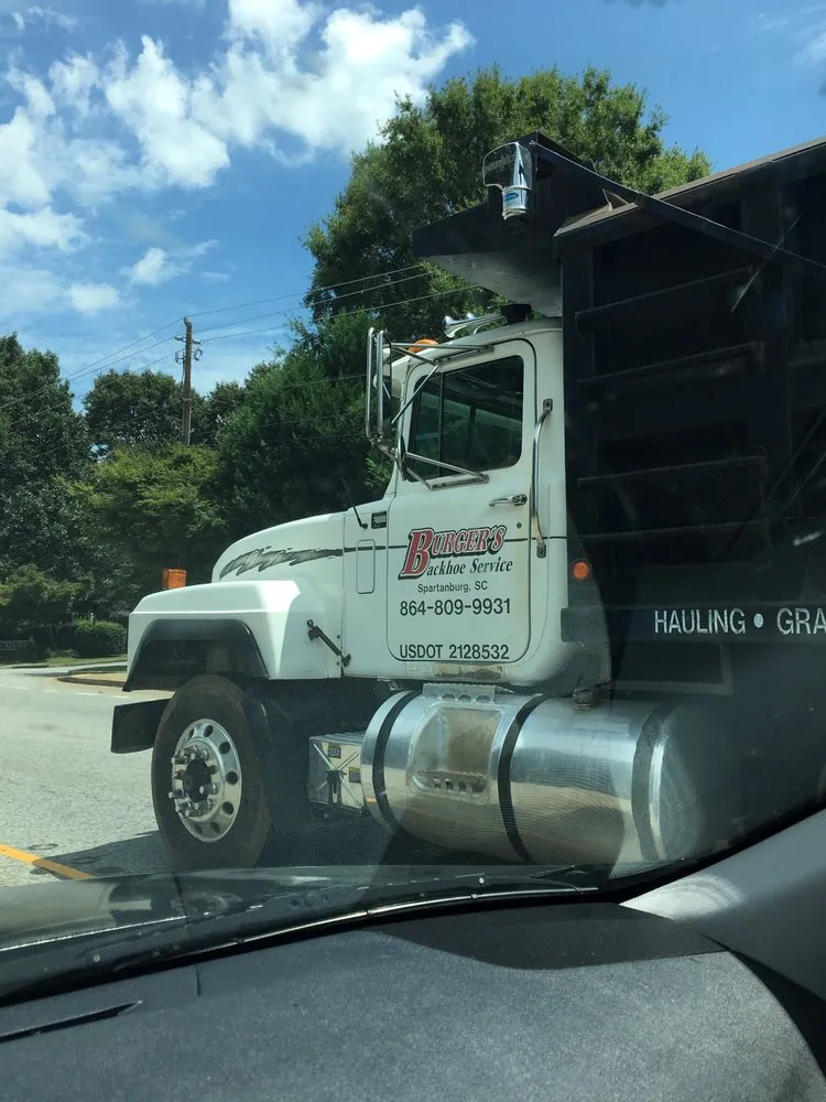 Slide of Burger's Backhoe Service