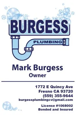 Burgess Plumbing Logo