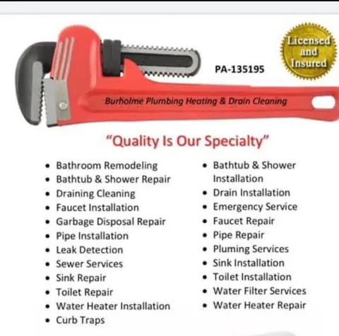 Slide of Burholme Plumbing Heating & Drain Cleaning