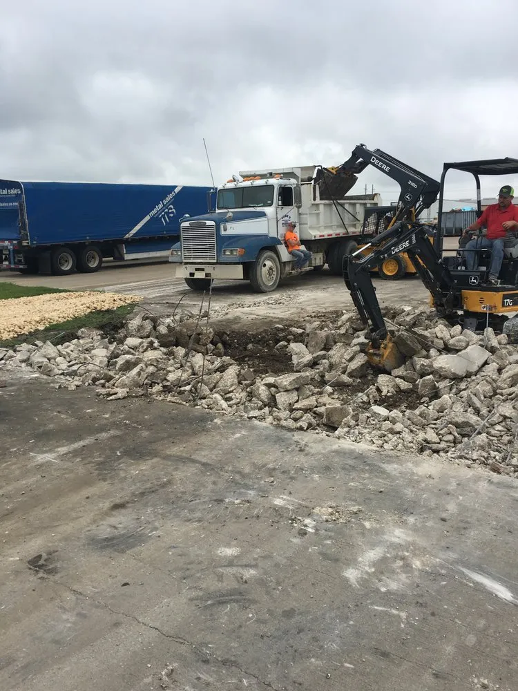 Slide of Burk's Dirt & Site Prep