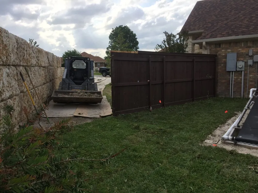 Slide of Burk's Dirt & Site Prep