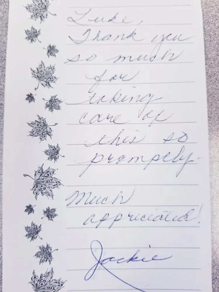 Slide of Burnett Plumbing Company