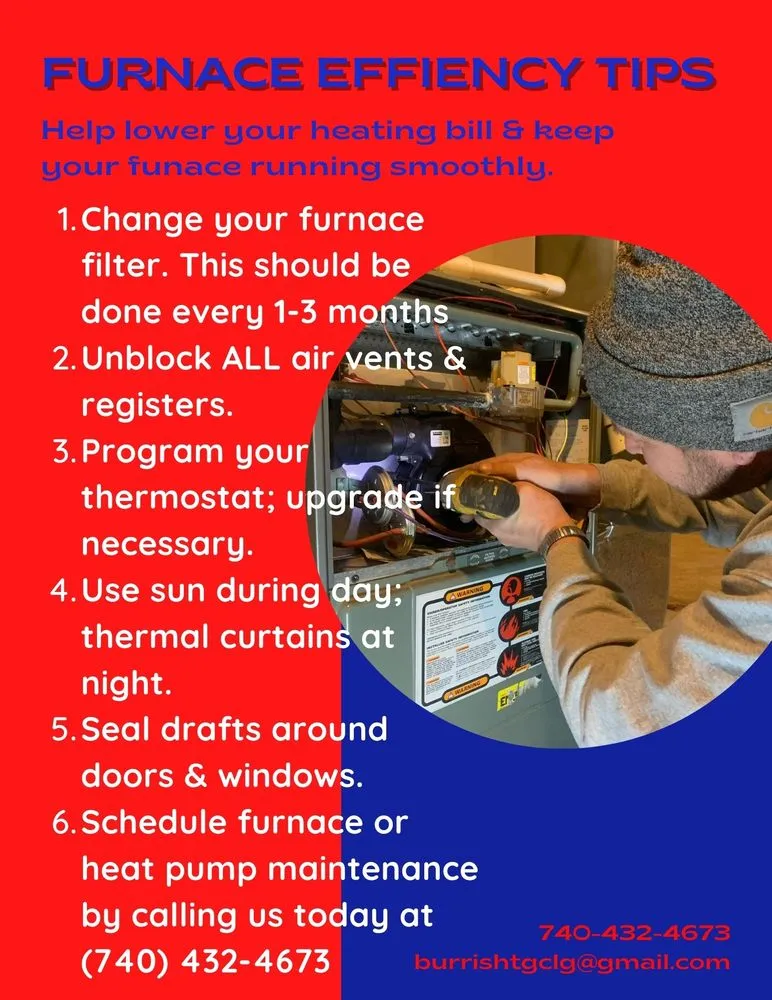 Reliable water heater service in Kimbolton, OH by Burris Heating & Cooling