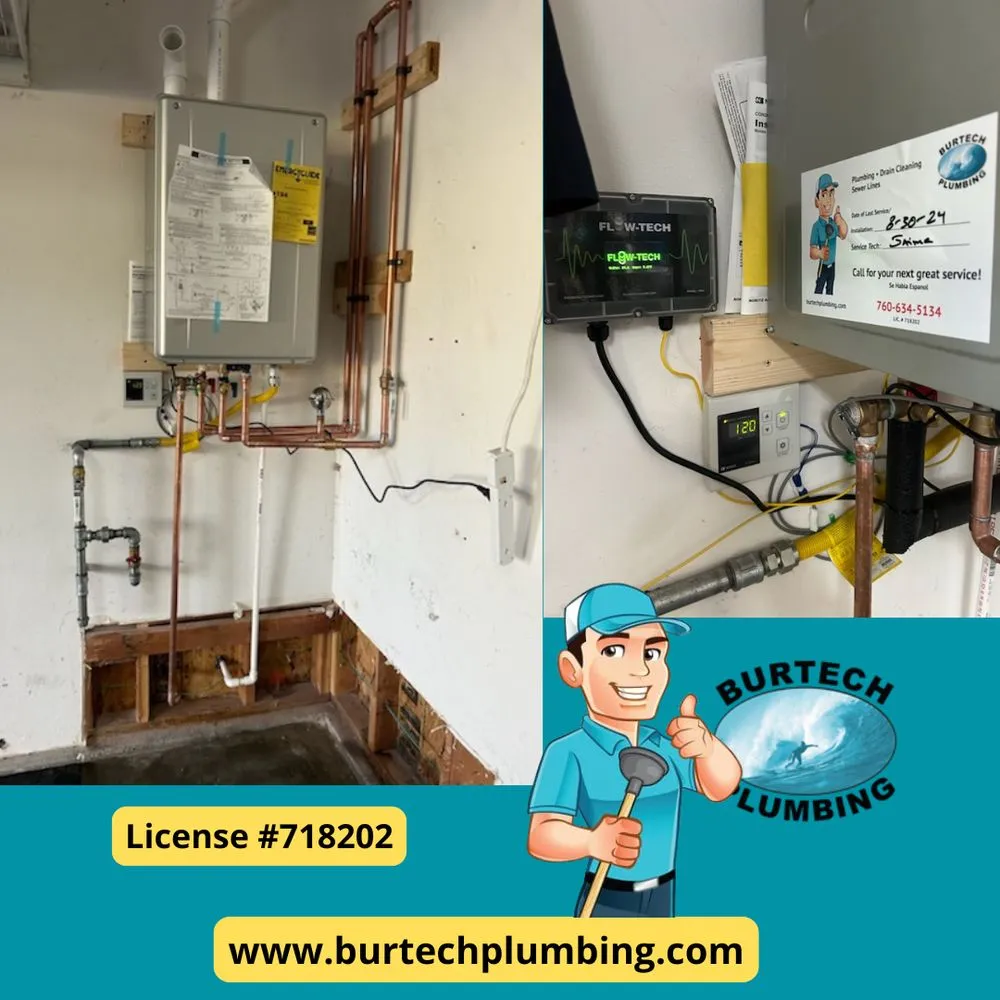 Slide of Burtech Plumbing