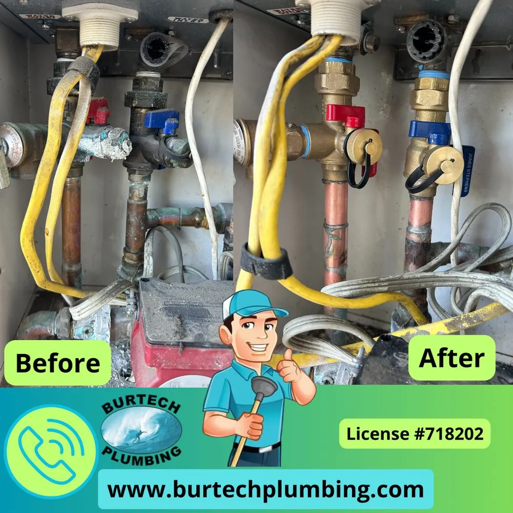 Slide of Burtech Plumbing