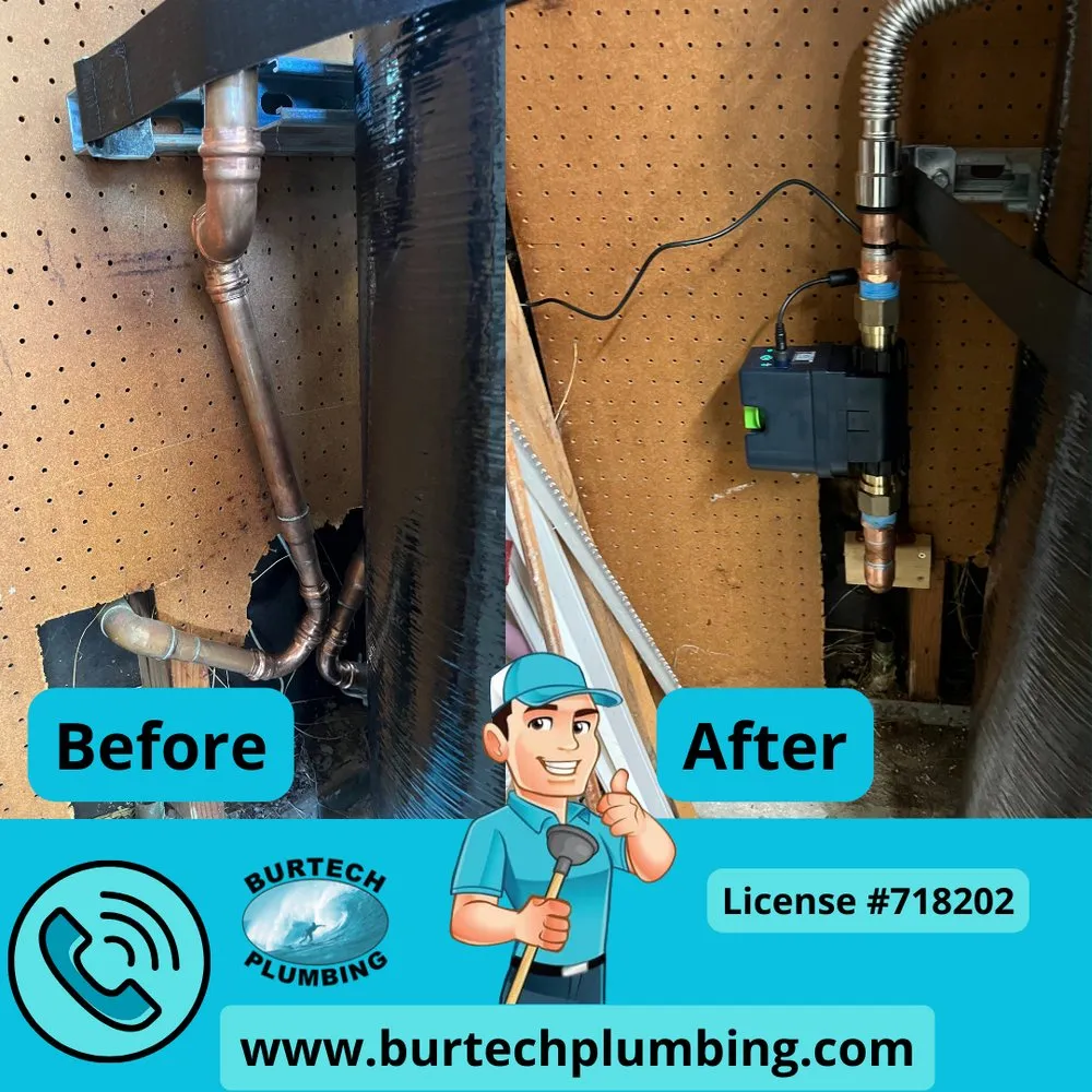Slide of Burtech Plumbing