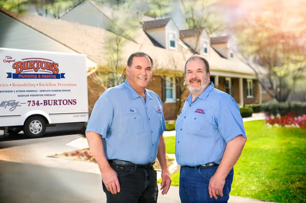 Slide of Burton's Plumbing & Heating