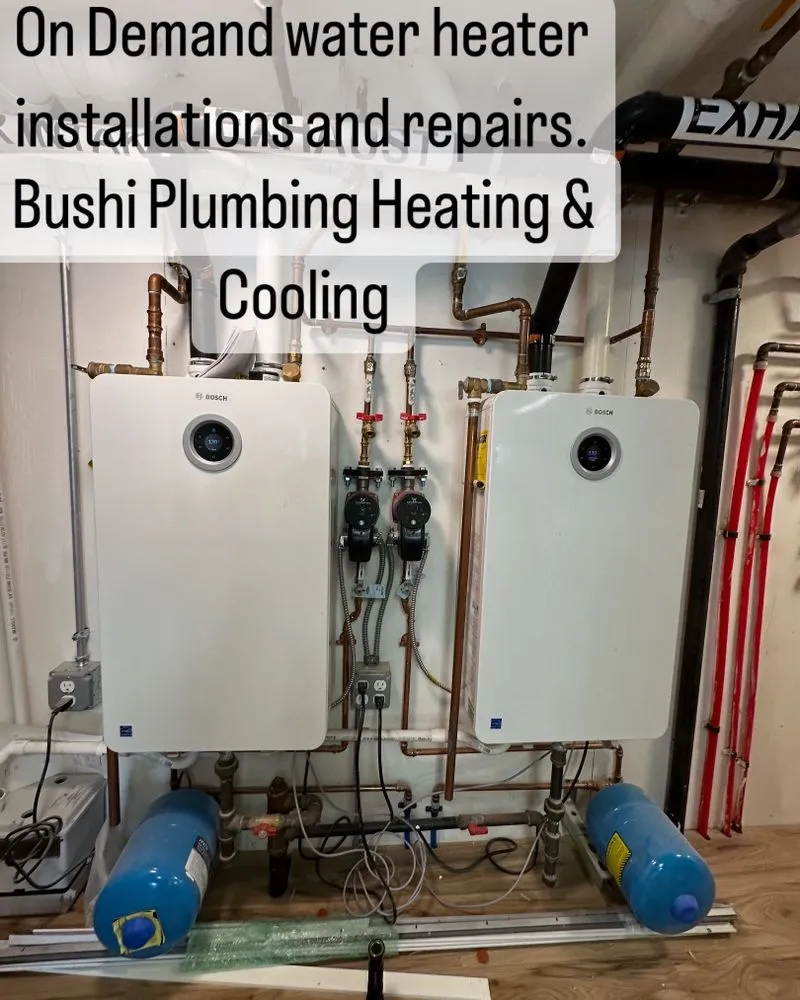 Slide of Bushi Plumbing and Heating