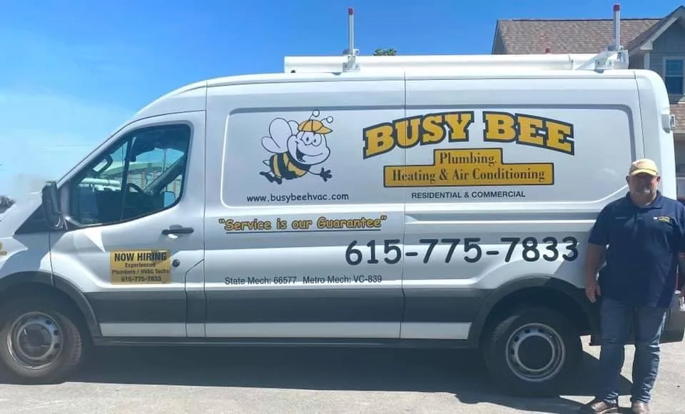 Slide of Busy Bee Plumbing Heating & Air Conditioning