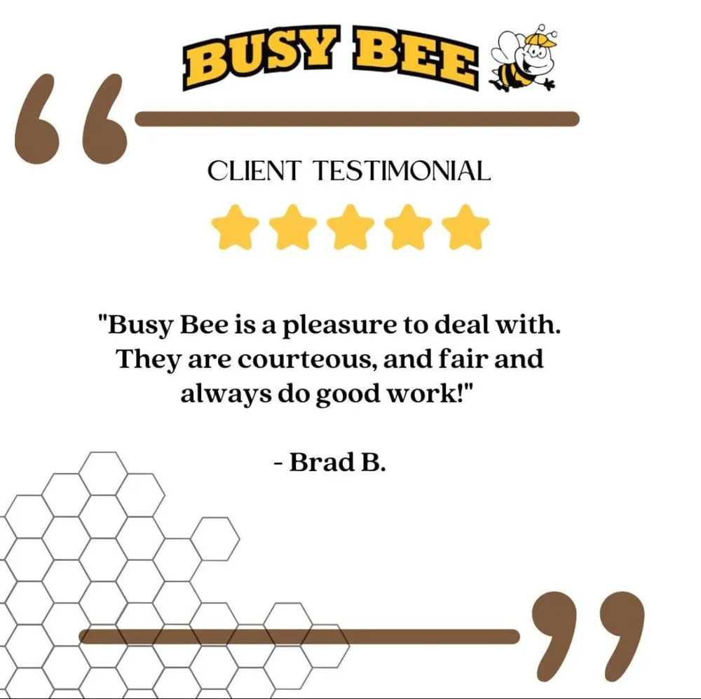 Slide of Busy Bee Plumbing Heating & Air Conditioning