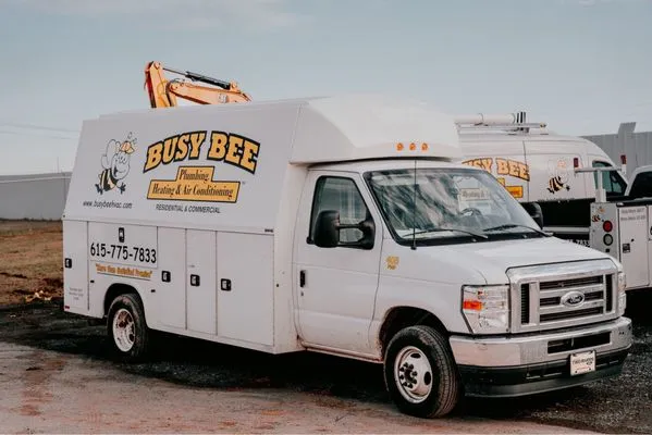 Busy Bee Plumbing Logo
