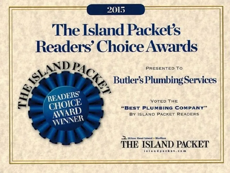 Slide of Butler's Plumbing Service