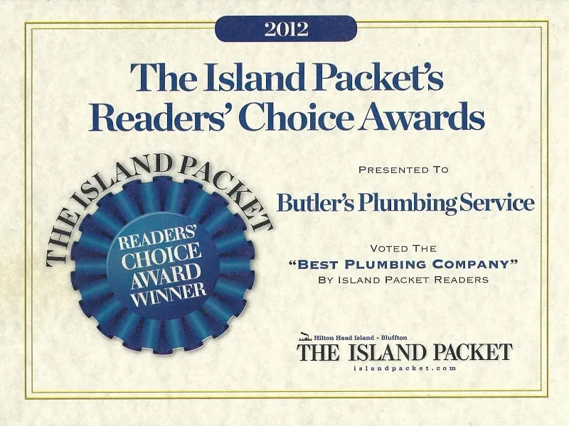 Slide of Butler's Plumbing Service