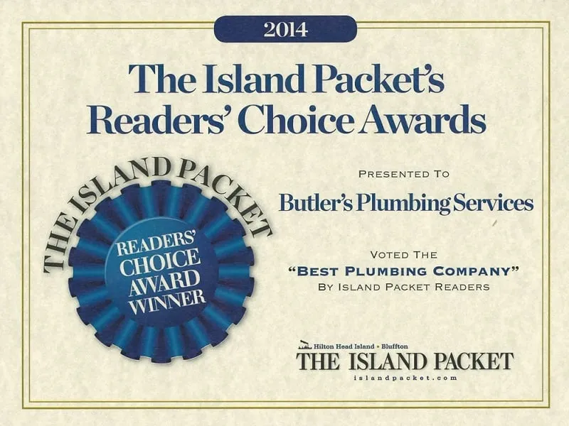 Slide of Butler's Plumbing Service