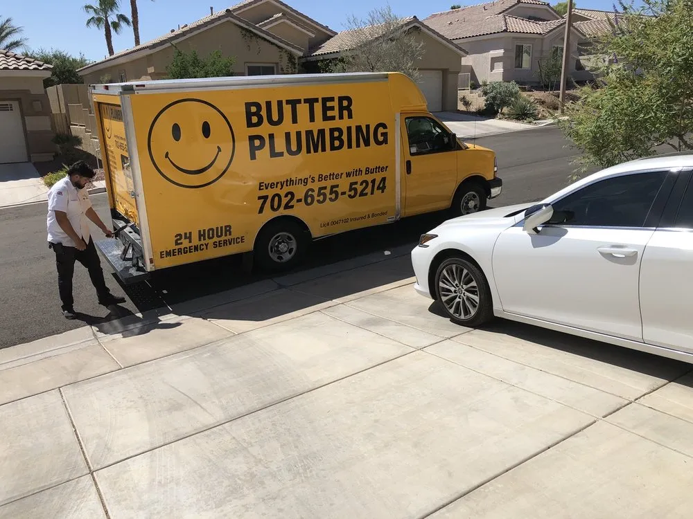 Slide of Butter Plumbing