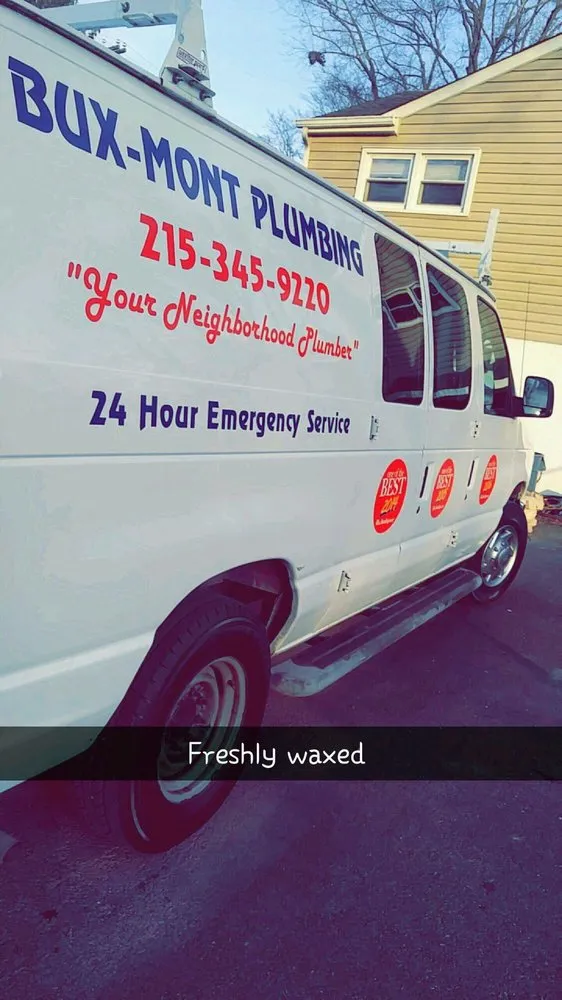 Slide of Bux-Mont Plumbing