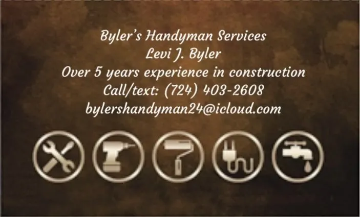 Quality water heater service experts serving Rochester Mills, PA - Byler’s Handyman Services