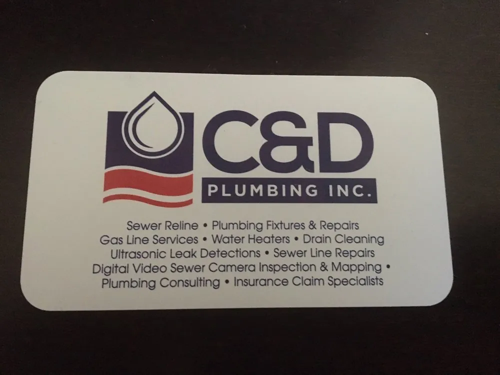 Slide of C & D Plumbing