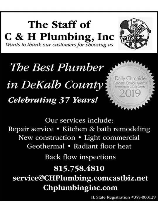 Slide of C & H Plumbing