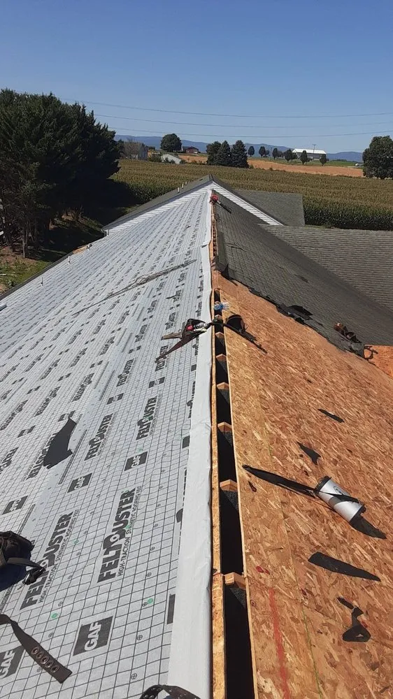 Professional water heater service for homes in Harrisonburg, VA by C & J Roofing