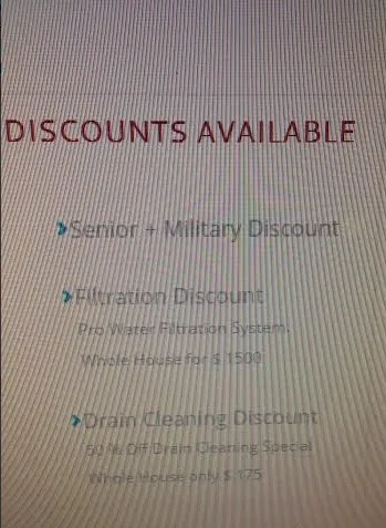 Slide of C & R Drains and Plumbing