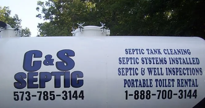 Slide of C & S Septic