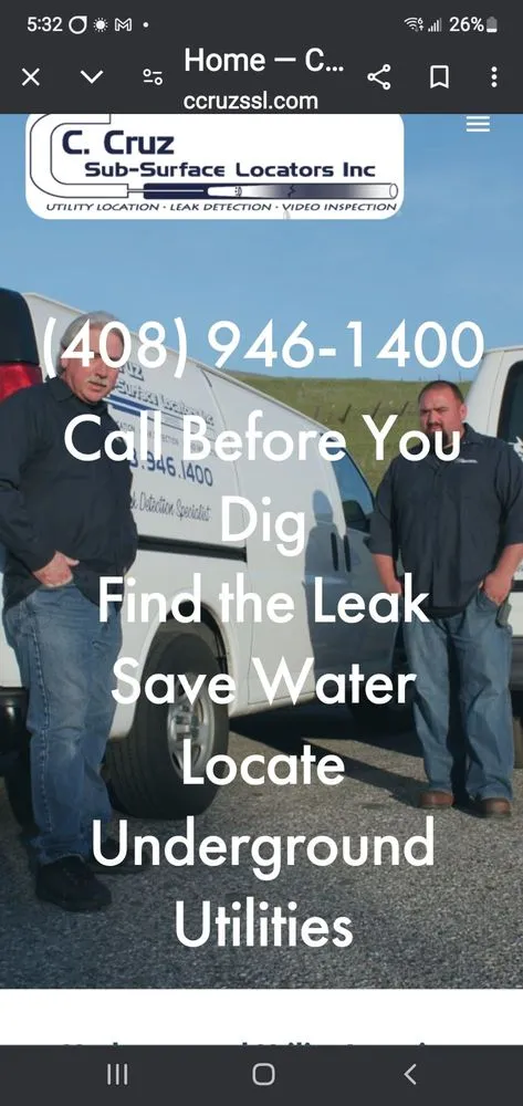 Slide of C Cruz Sub-Surface Locators