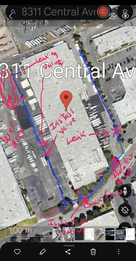 Slide of C Cruz Sub-Surface Locators