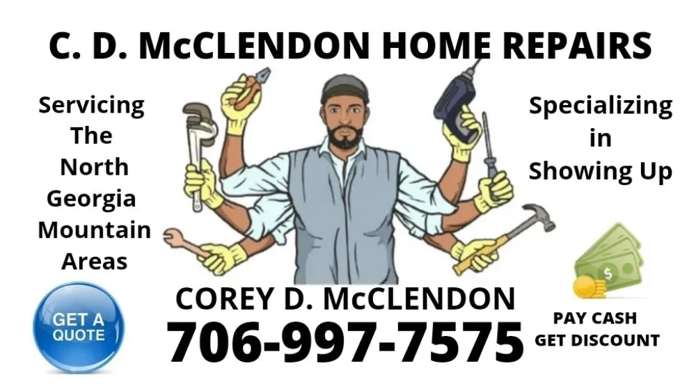 Slide of C. D. McClendon Home Repairs