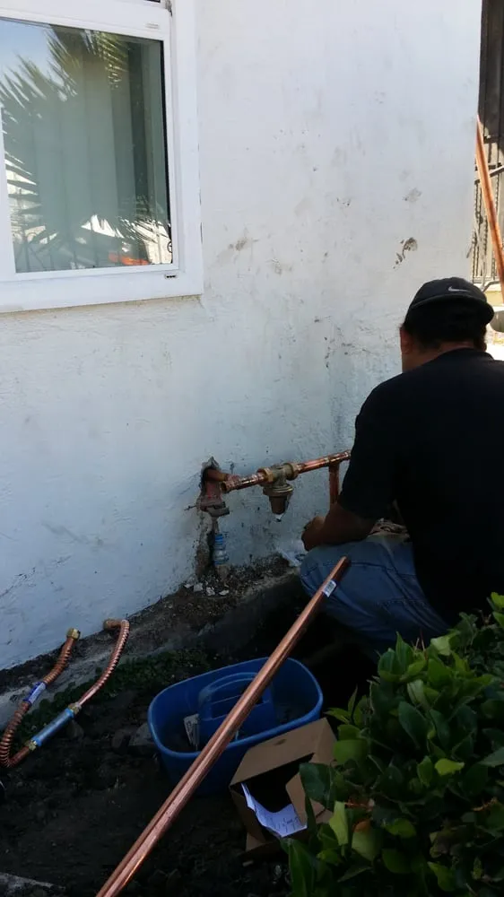 Slide of C. Glover Plumbing