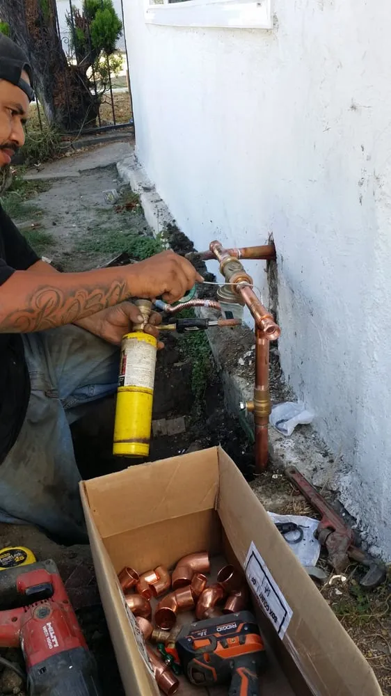 Slide of C. Glover Plumbing