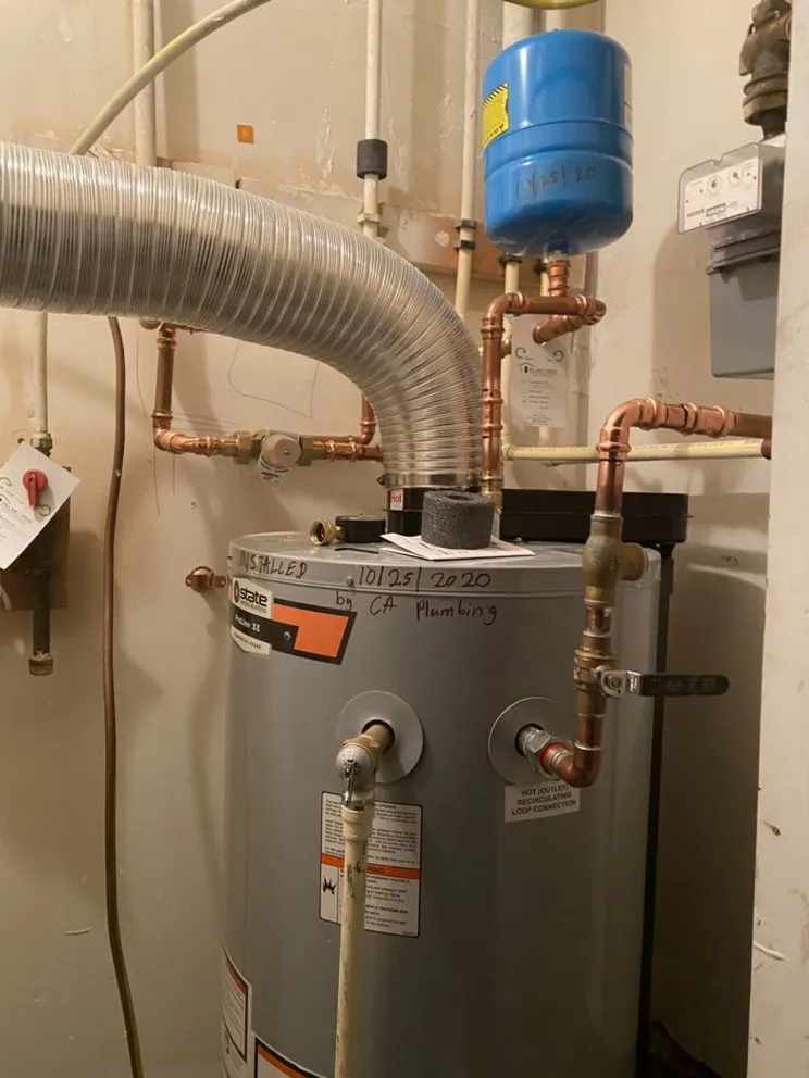 Expert water heater service service in Woodbridge, VA - CA Plumbing & Drain