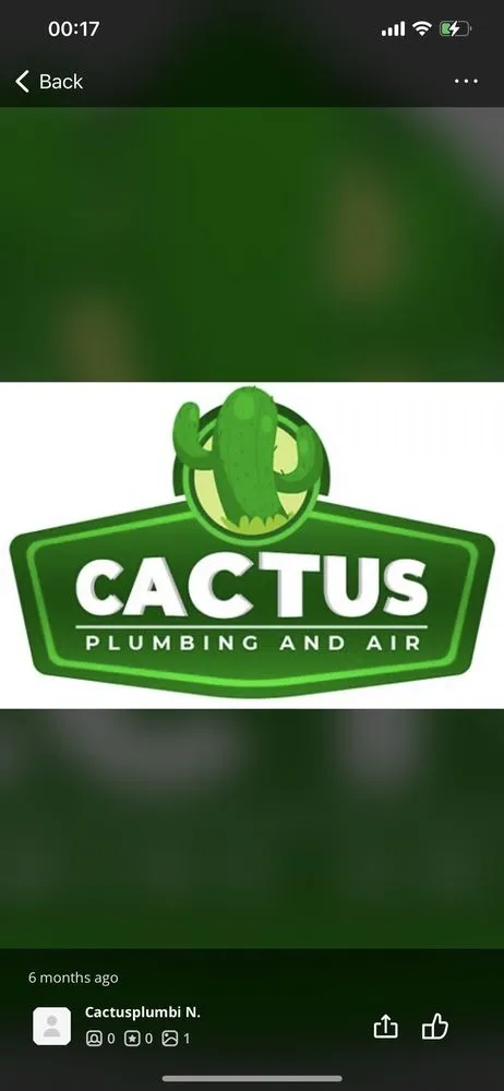 Slide of Cactus Plumbing And Air