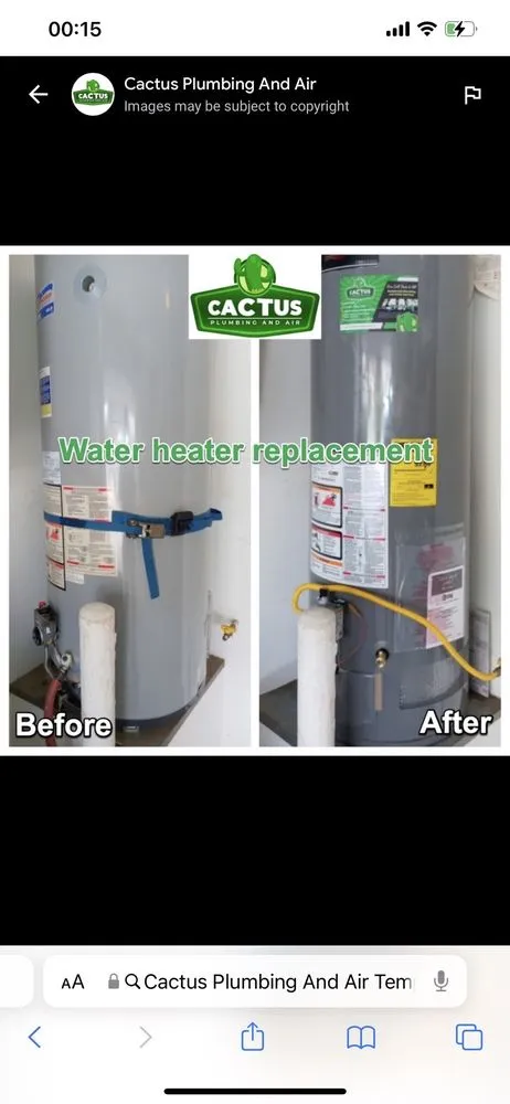 Slide of Cactus Plumbing And Air