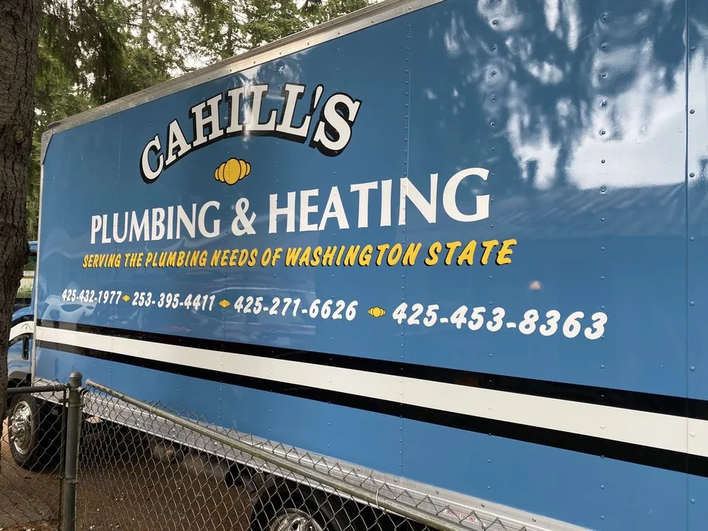 Slide of Cahill's Plumbing and Heating