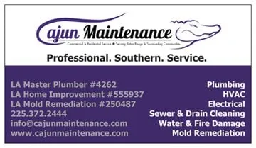 Slide of Cajun Maintenance