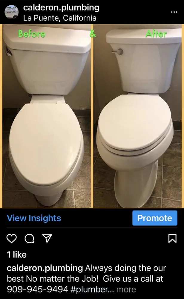 Slide of Calderon Plumbing & Drain Services