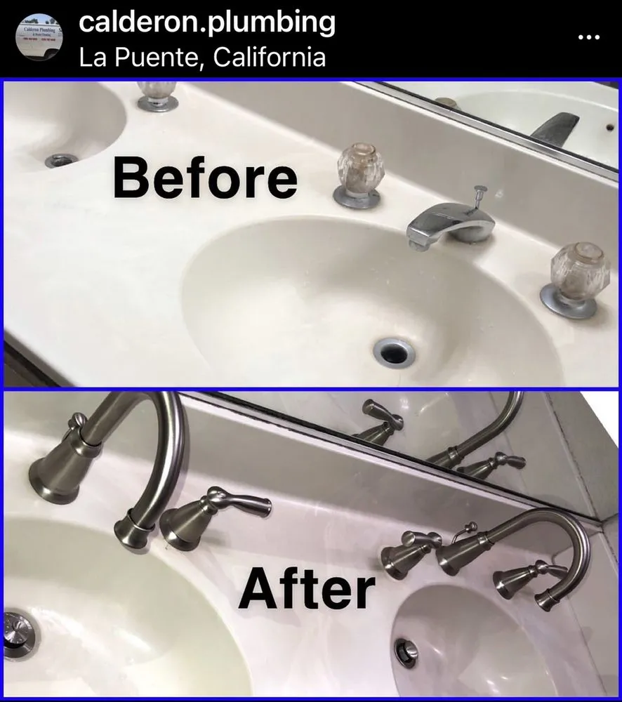 Slide of Calderon Plumbing & Drain Services