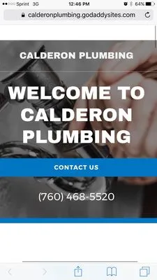 Calderon Plumbing Logo
