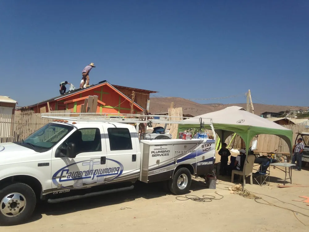 Slide of Calderon Plumbing