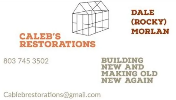 Slide of Caleb's Restorations