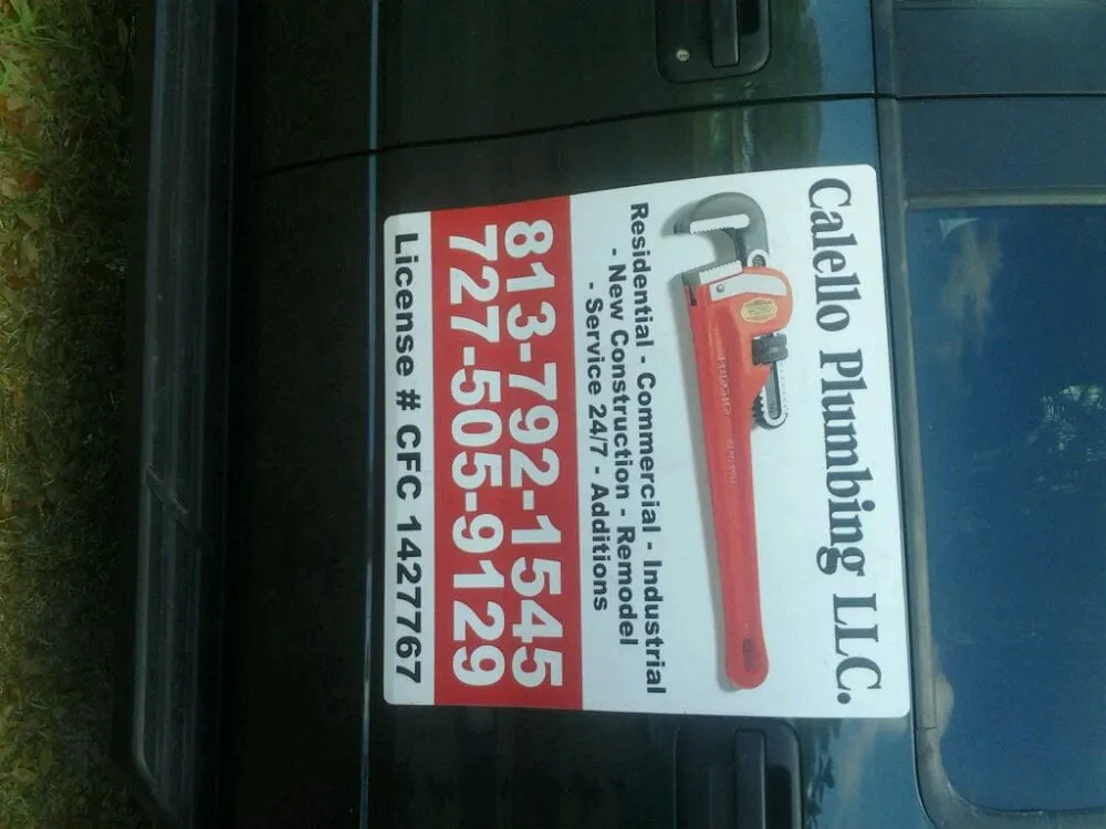Slide of Calello Plumbing