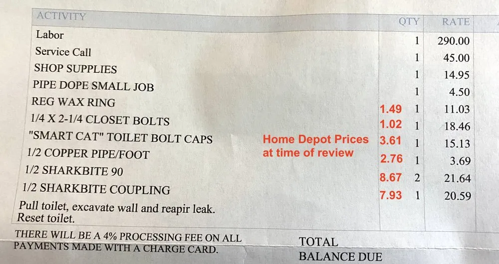 Slide of Calhoun Plumbing