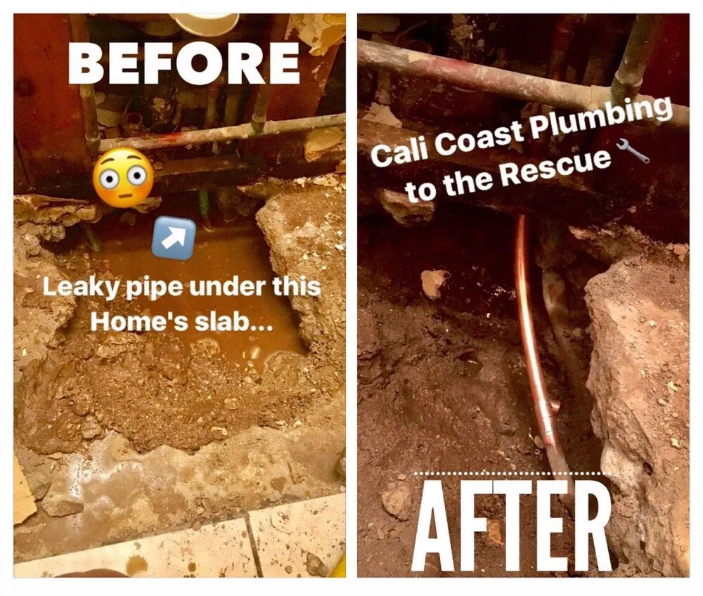 Slide of Cali Coast Plumbing