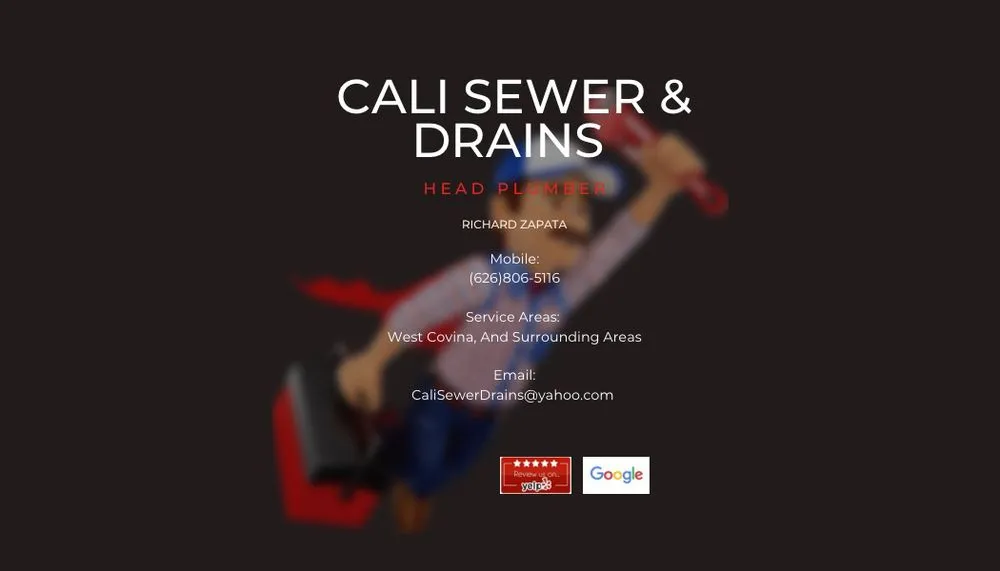 Slide of Cali Sewer & Drains