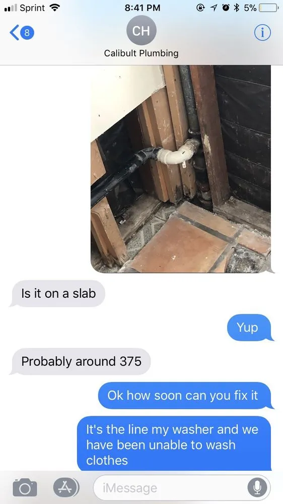 Slide of Calibet Plumbing