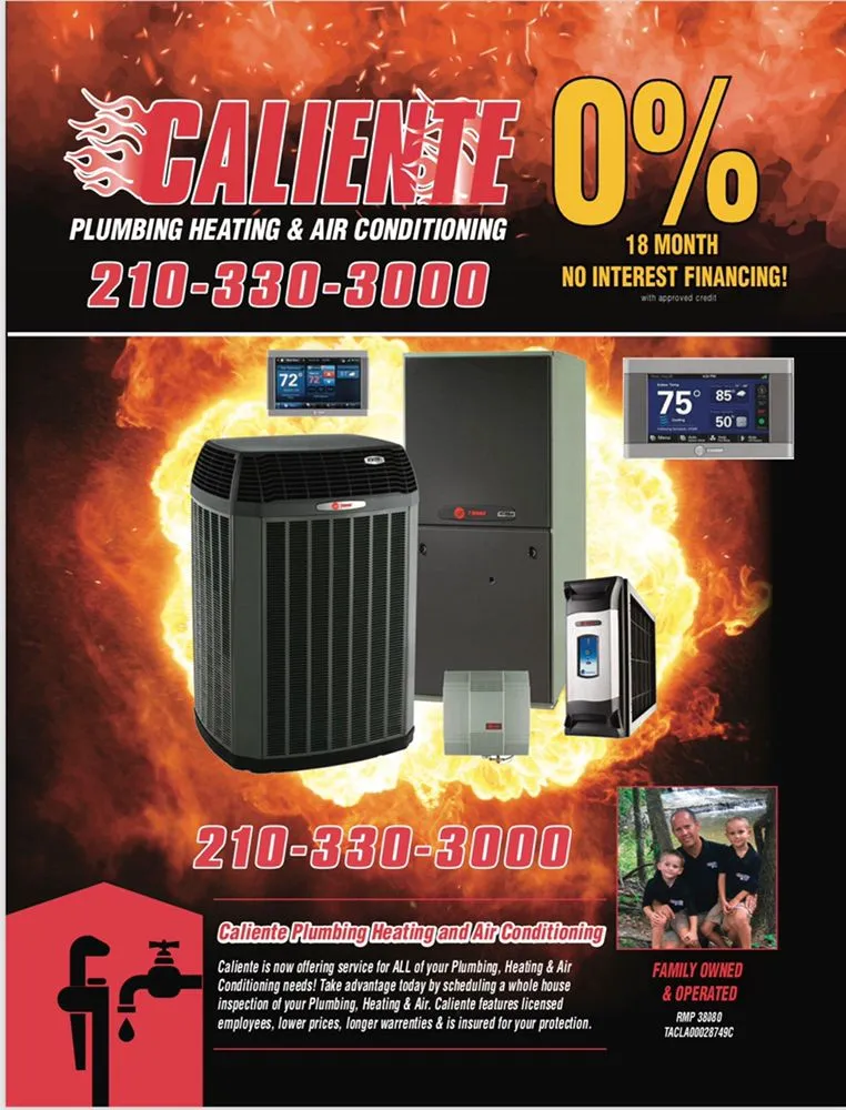 Slide of Caliente Plumbing Heating & Air