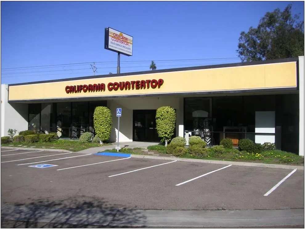 Slide of California Countertop