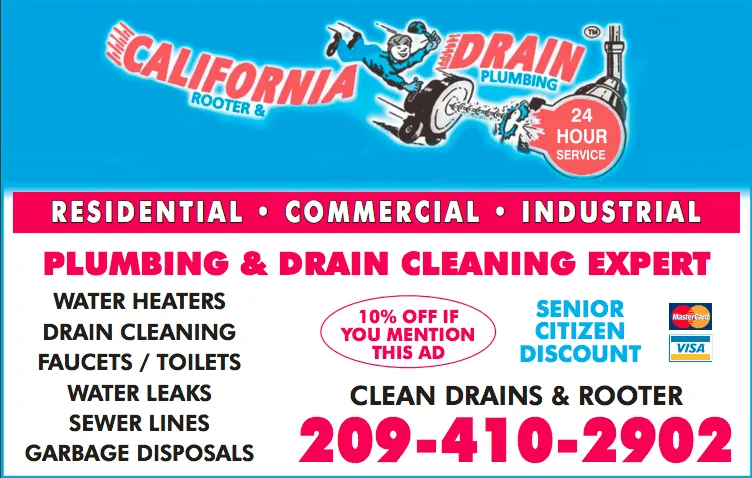 Slide of California Drain Rooter & Plumbing