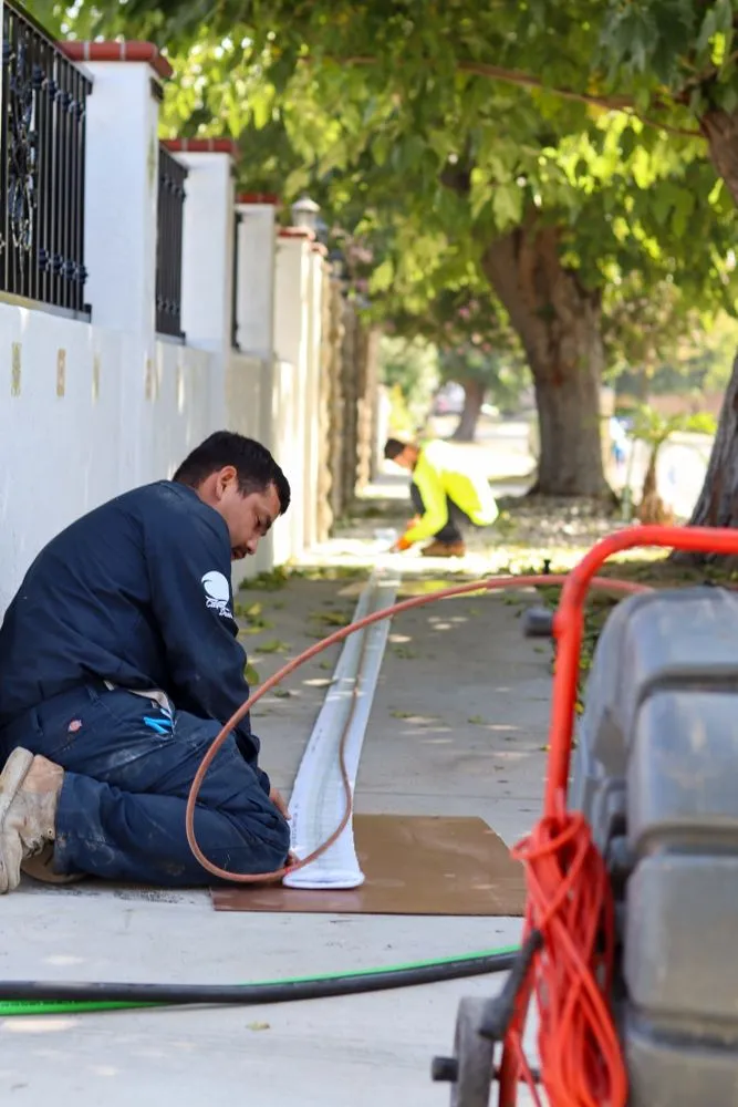 Slide of California Drains